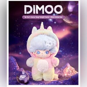 DIMOO No One’s Gonna Sleep Tonight Pastel Unicorn Plush